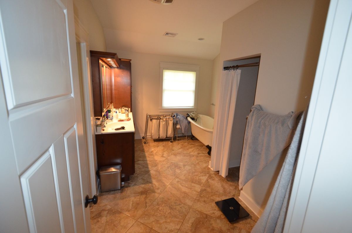Before: Master Bathroom Renovation