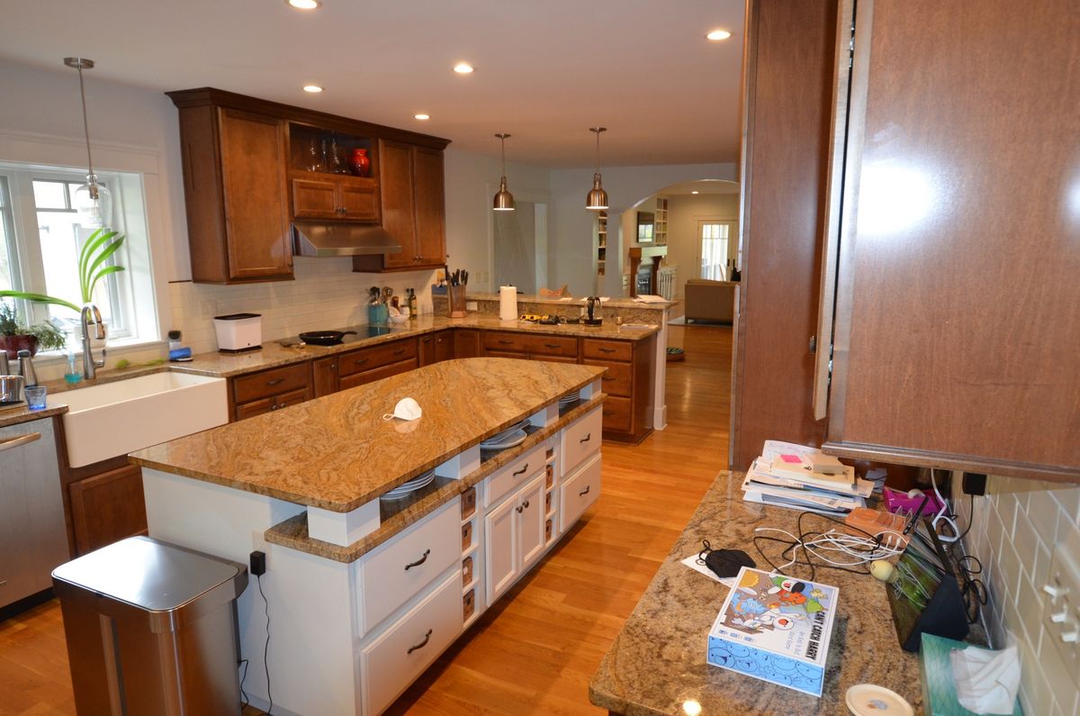 Before: Modern Family Kitchen